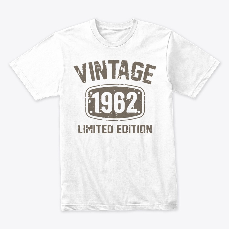 60 Years Old Vintage 1962