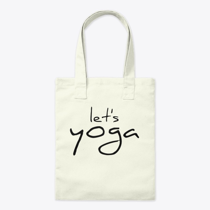 Let's Yoga Black - PK.digart