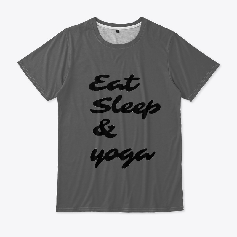 Eat sleep&yoga cool design