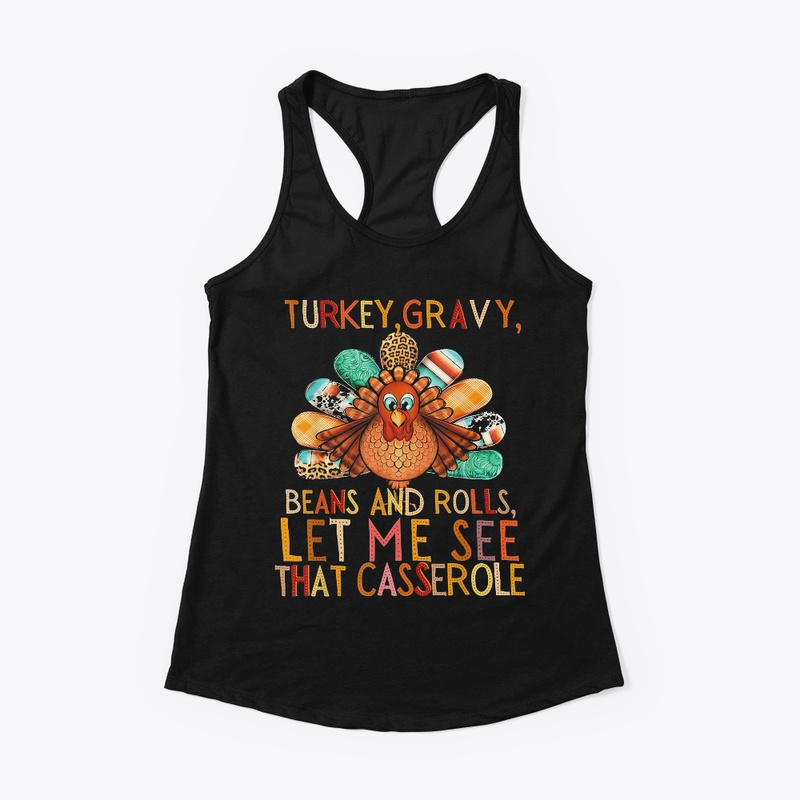 Turkey Gravy Beans And Rolls