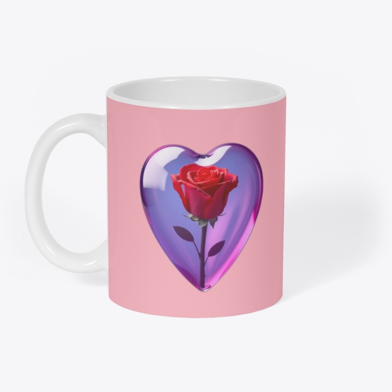 Love in a Heart Mug