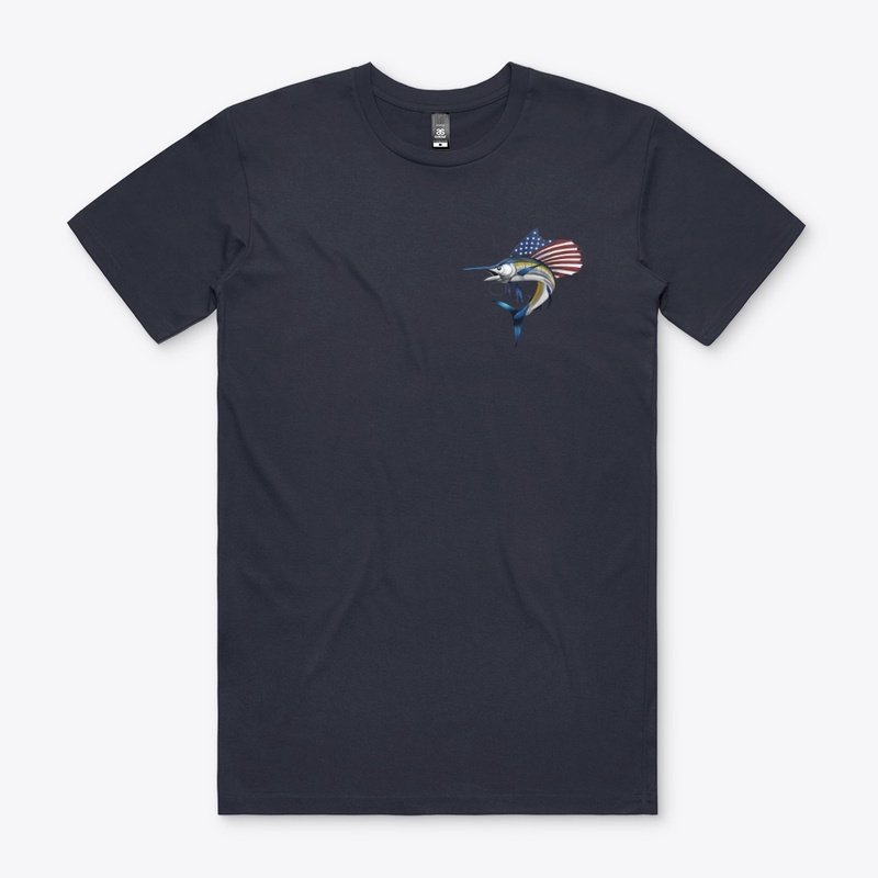 USA Marlin Fish - Premium T