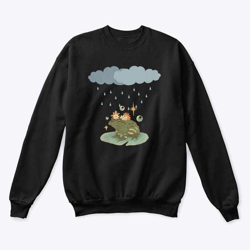 Frog and rain 