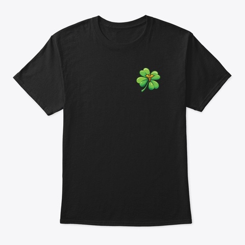 Lucky Nurse Shirt  Black T-Shirt Front