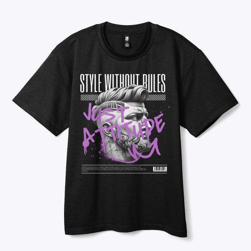 Just Attitude @DeepPulseBass T-shirt