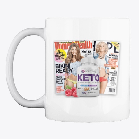 Gravitas Keto ®| Buy Now White T-Shirt Front