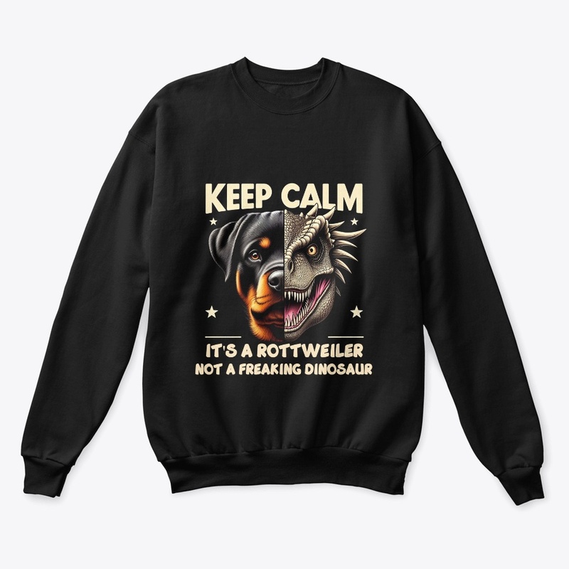 It's a Rottweiler, not a Dinosaur