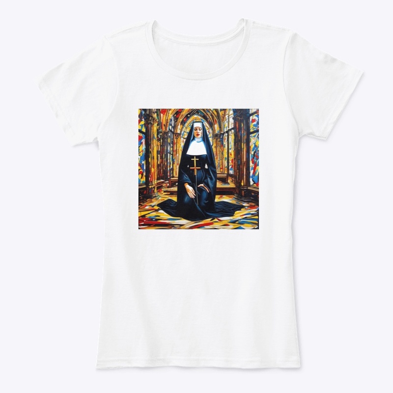 Nun splashes church