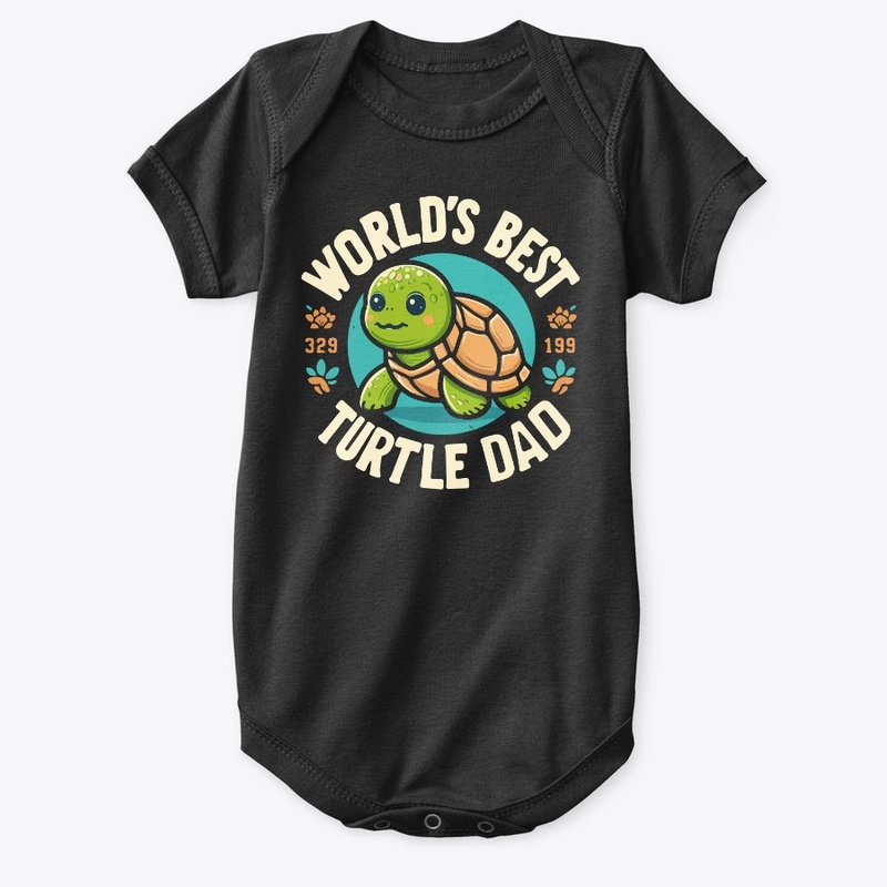 Little Turtle Dad T-Shirt