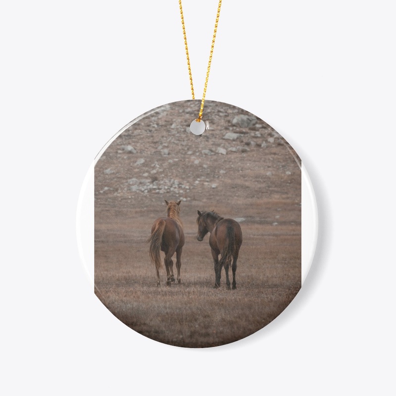 Prairie Horse Pillow