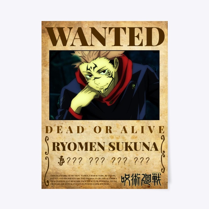 Wanted - Sukuna 