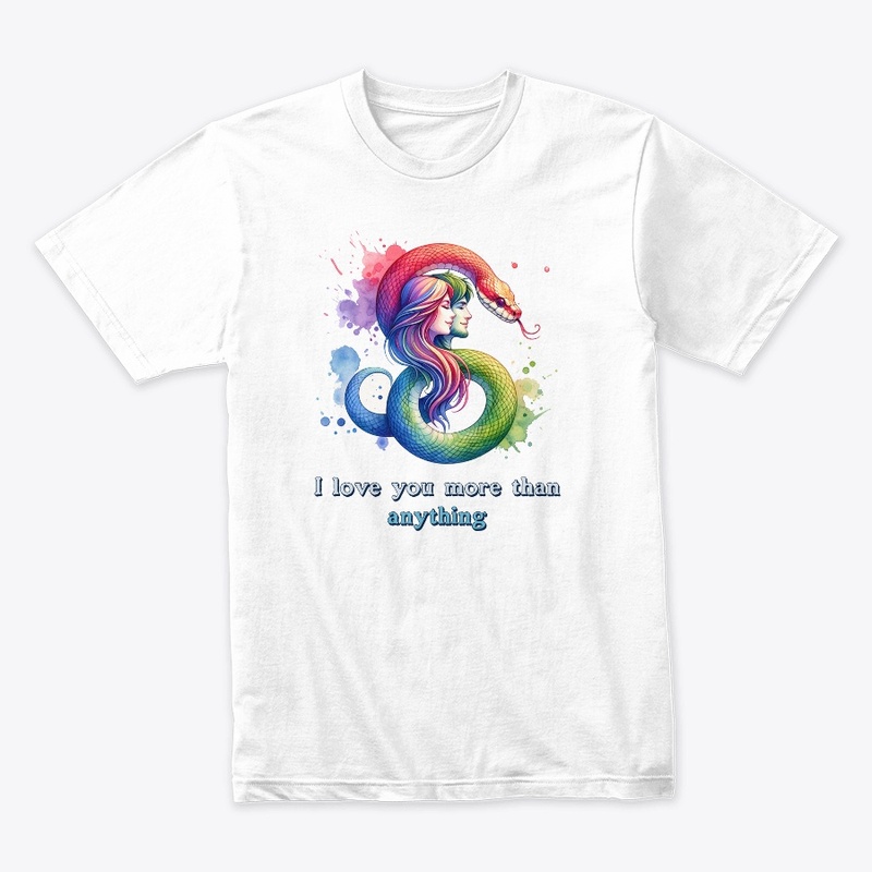 Two Snakes in Love' tee
