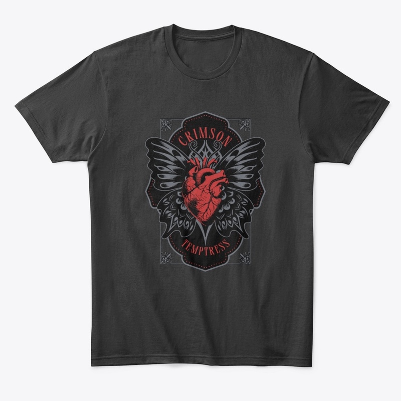 Crimson Temptress Mystical Fantasy Merch