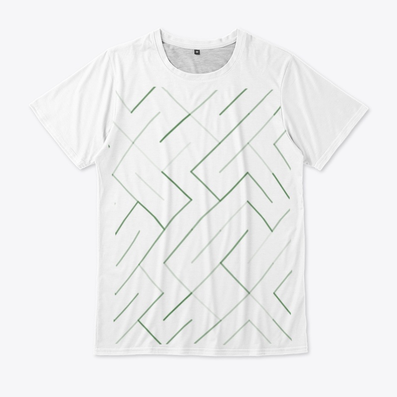 white and green combination