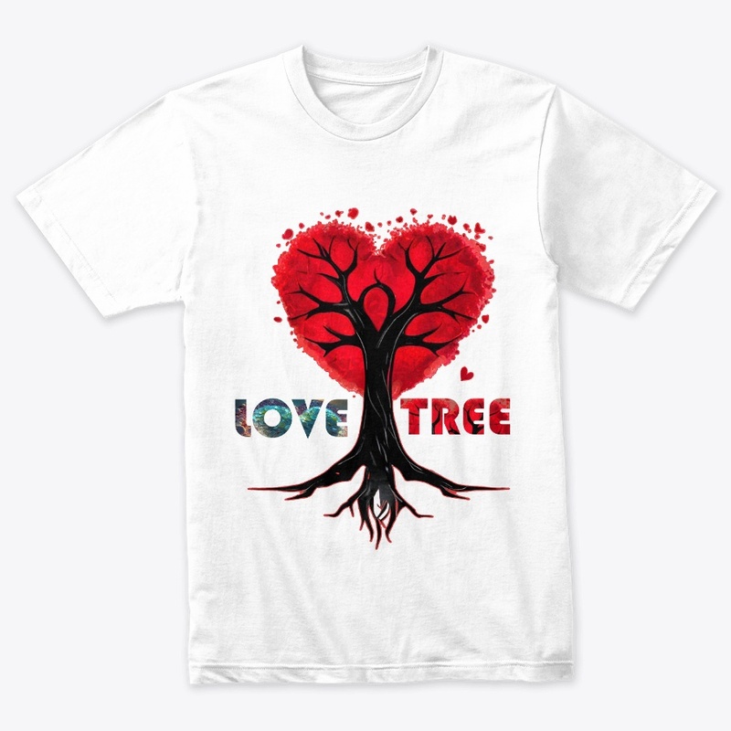 T-shirt design "Love Tree" 