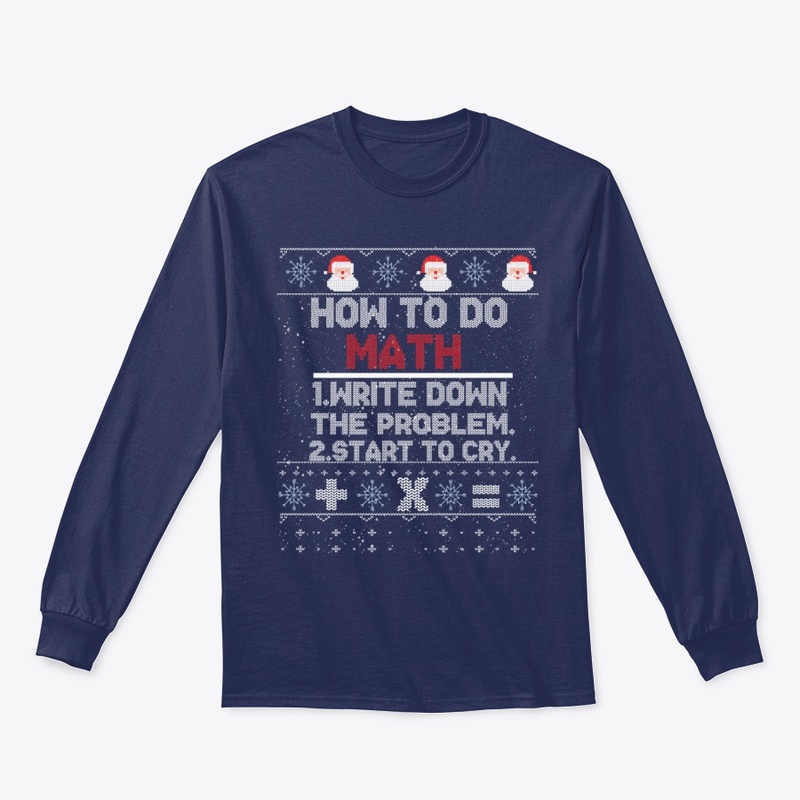  Math Ugly Christmas sweater