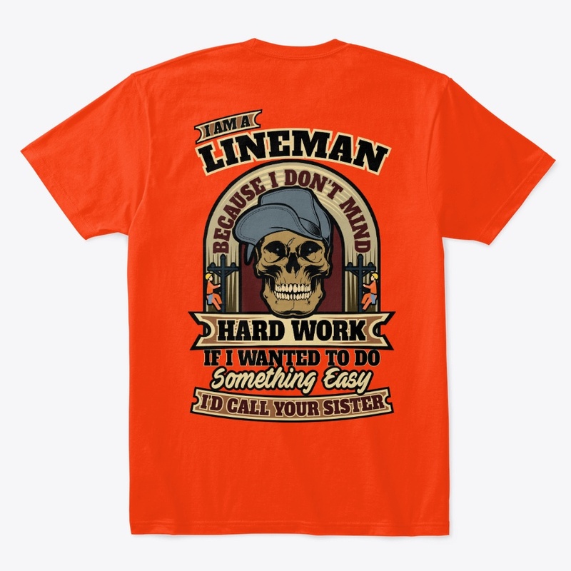 Sarcastic Lineman Shirt
