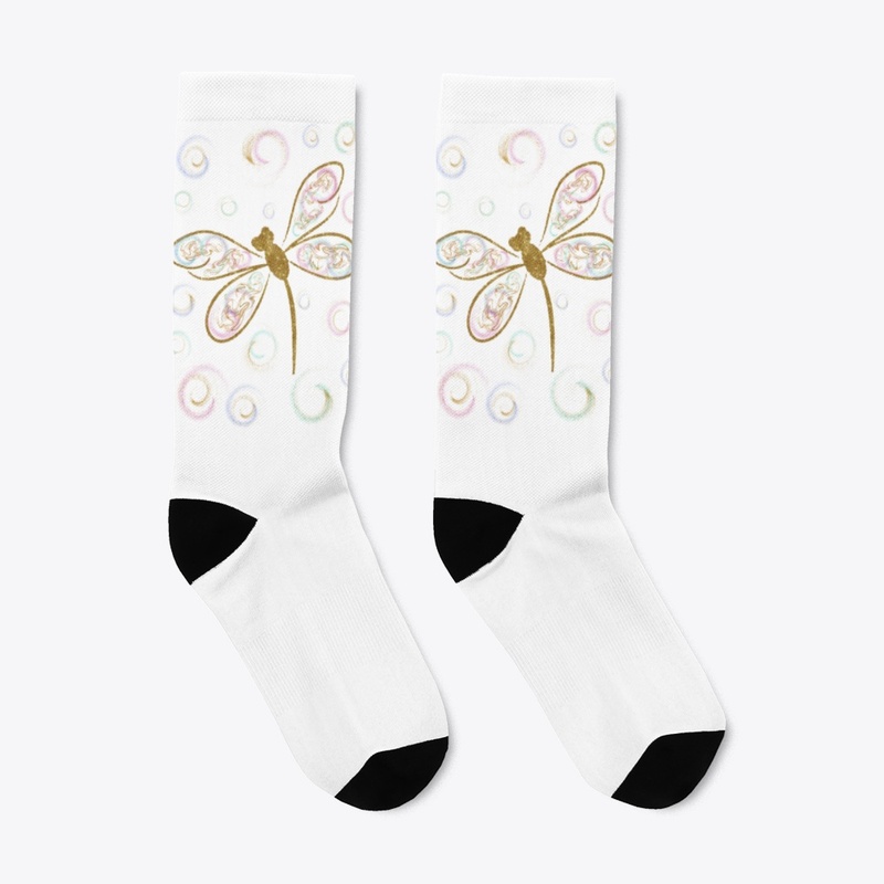 Dragonfly socks