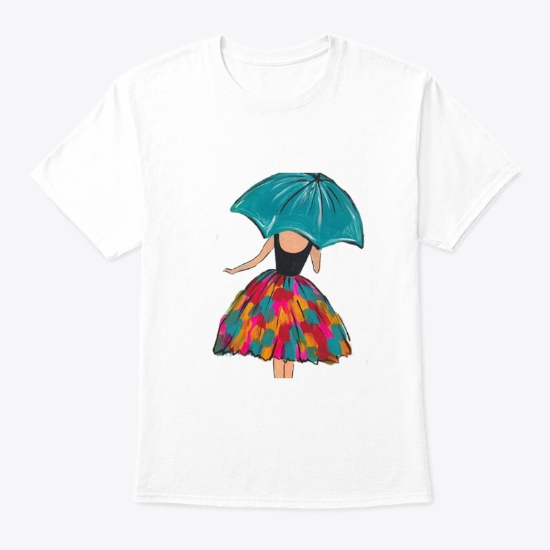 Umbrella Girl T shirt