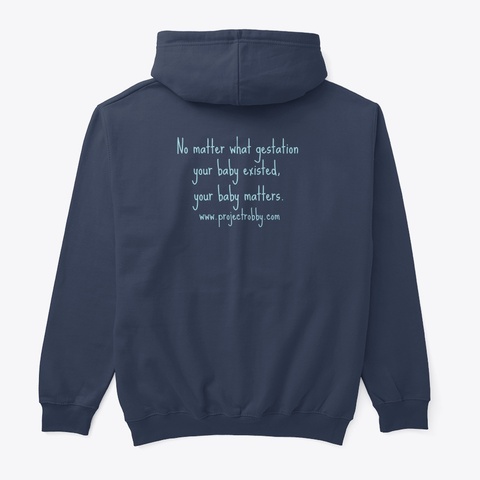 10 Years Of Project Robby Navy T-Shirt Back