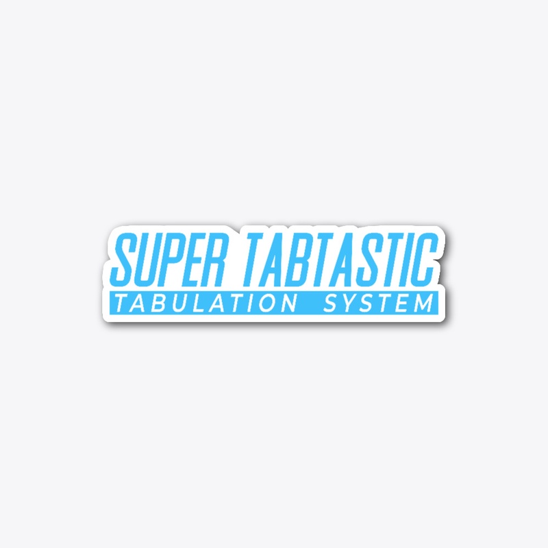 Super Tabtastic Sticker