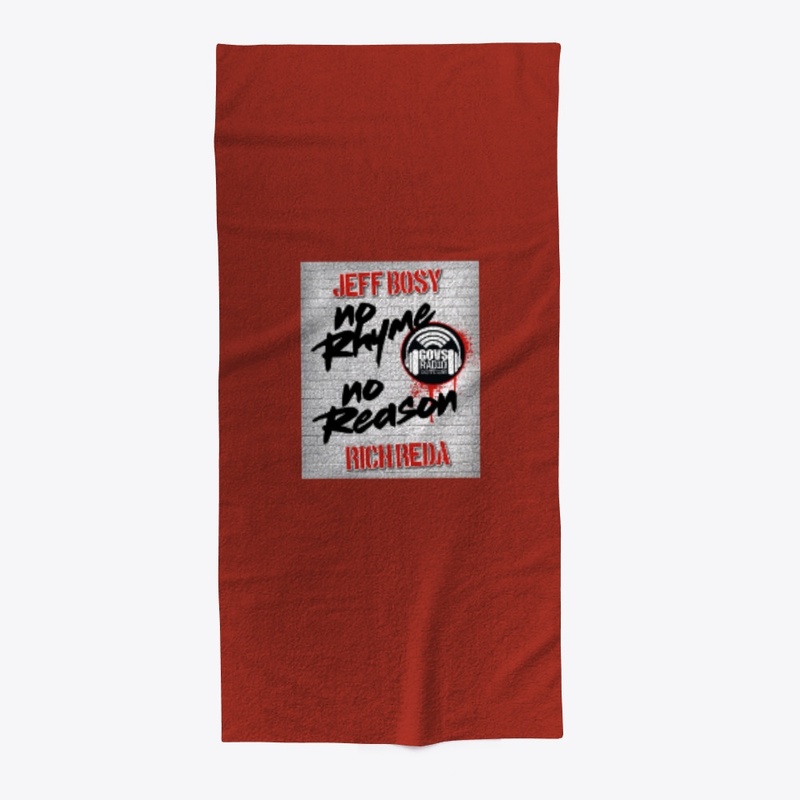 No Rhyme No Reason Beach Towel