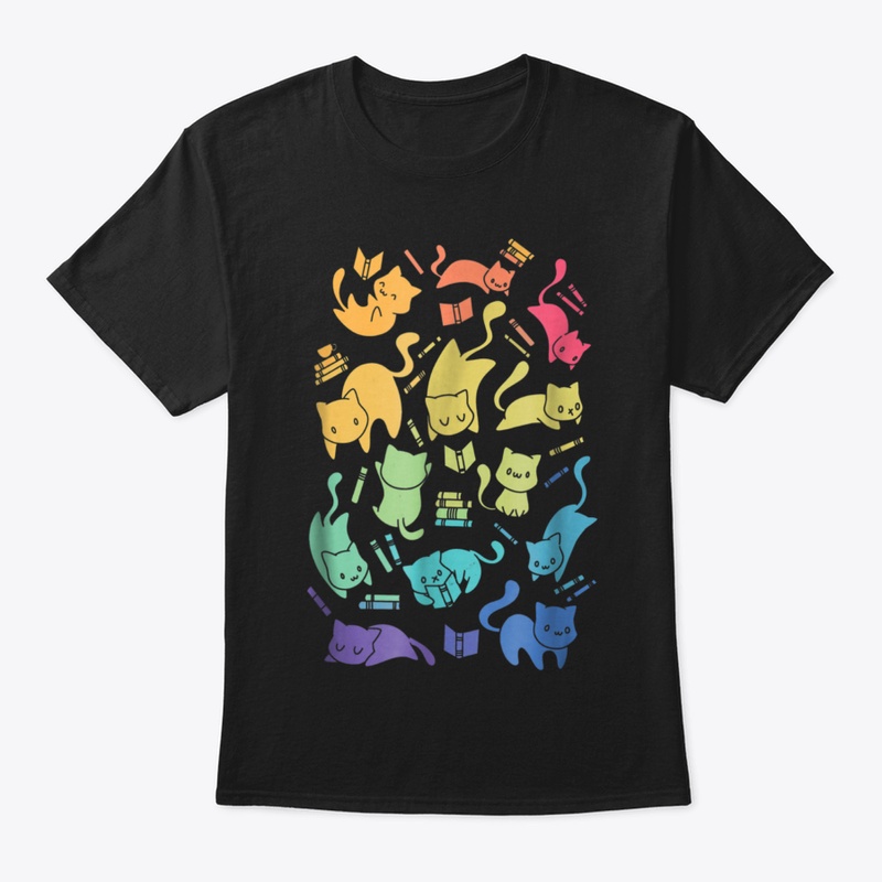 Shirt.Woot Cats &amp; Books T Shirt
