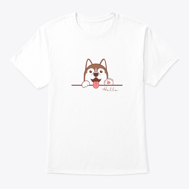 Puppy Graphic Crop Top - Cute & Stylish.