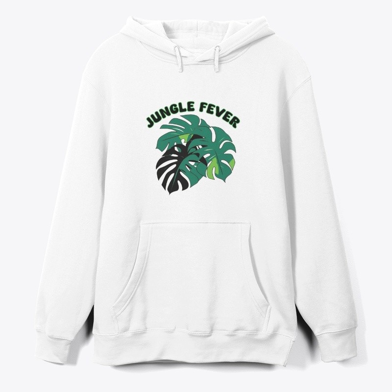 Leopard with jungle leaves overlay