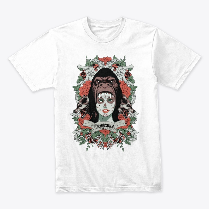 Craze Uk | Gorilla Woman Vengeance Tees