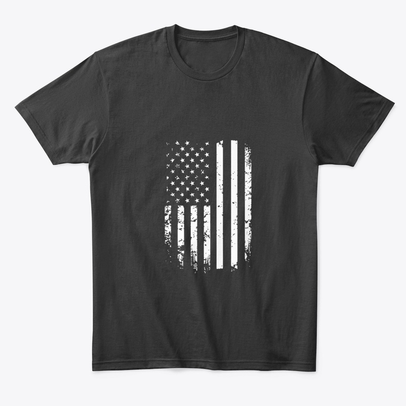 Men's Patriotic American Flag T-Shirts
