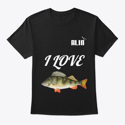 Alin Black T-Shirt Front
