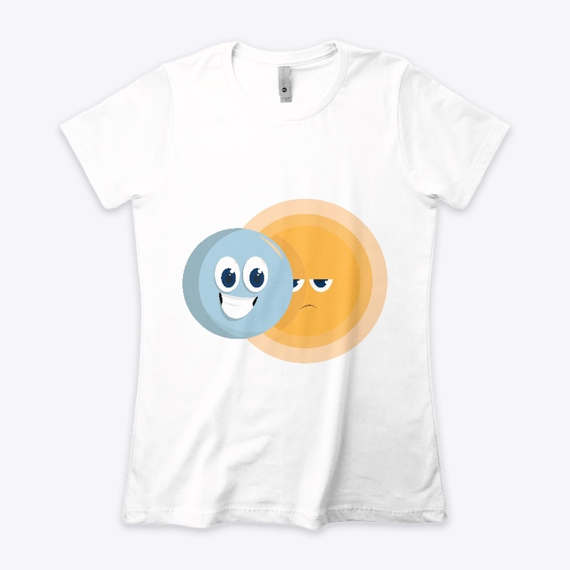 Sun and Moon -Solar eclipse