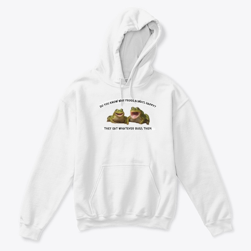 Do You Know Why Frogs Always Happy?