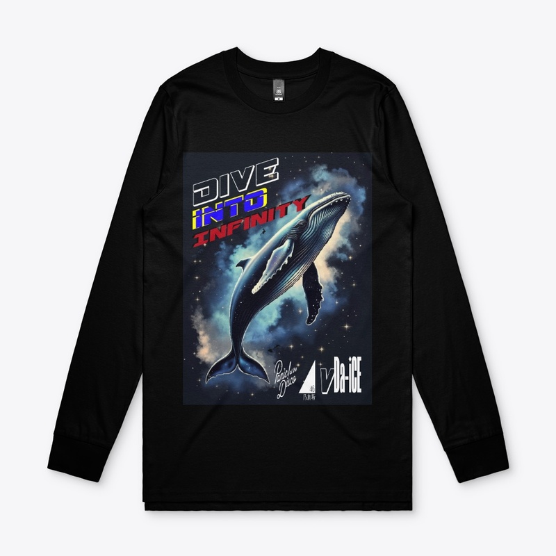 Dive Into Infinity Dark Whale LngSlevTee