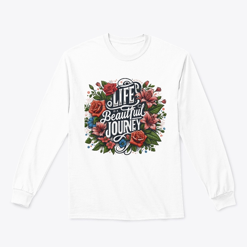 Beautiful Floral Typography Tshirt 