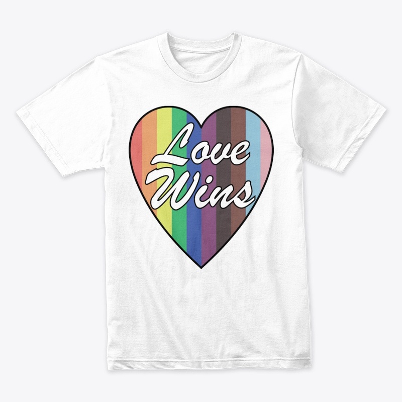 Love wins rainbow pride shirt