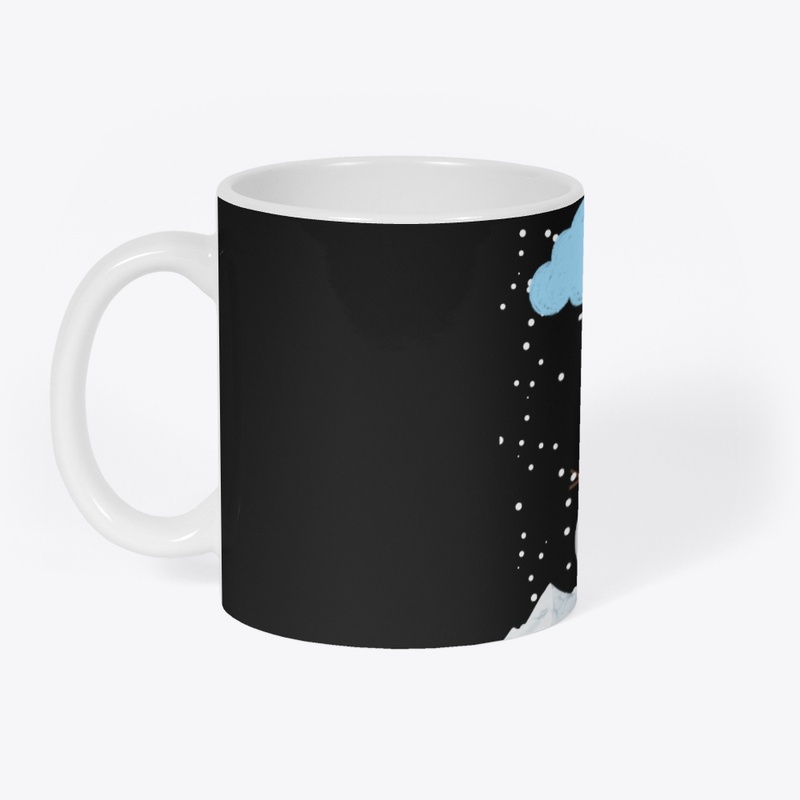 Snowman in the sunshine