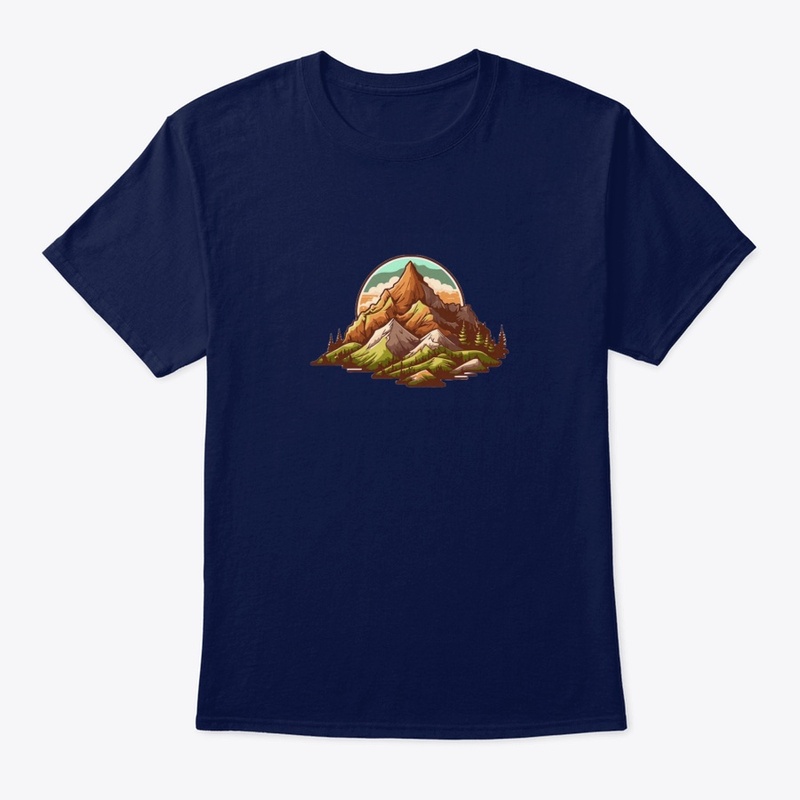 Hill design t shirt and mug 