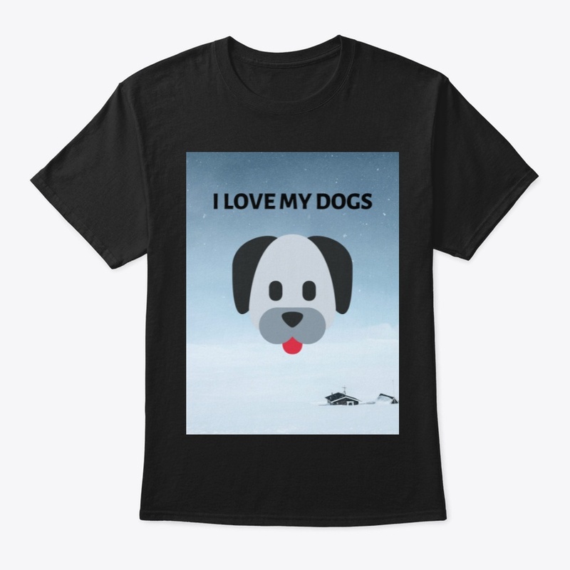 I LOVE MY DOGS -BLK01