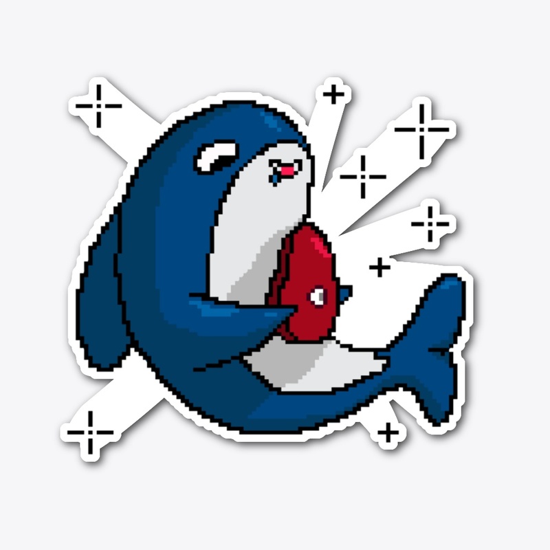 cute dot shark