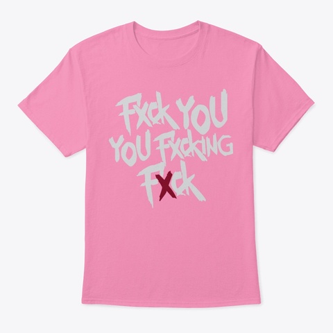 Shameless T Shirt Pink T-Shirt Front