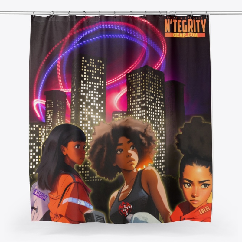 Addy-Marie Collection Shower Curtain 