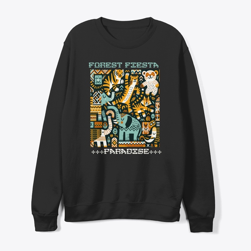 Cute Animal Forest Fiesta Paradise Merch