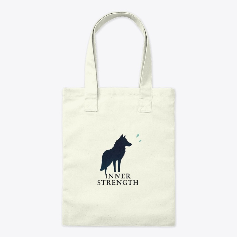 Inner Strength: Wolf Silhouette T-Shirt