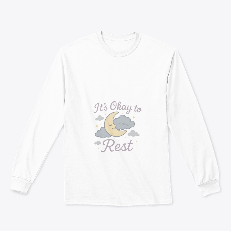 “It’s Okay to Rest – Mental Health Tee”