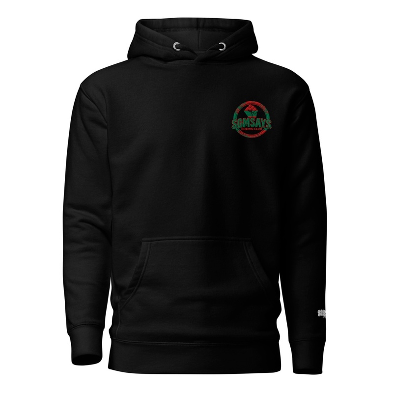 Boxing Club - Embroidered Soft-Wash Hoodie - Embroidered Soft-Wash Hoodie