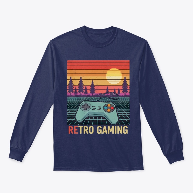 Retro Gaming Sunset