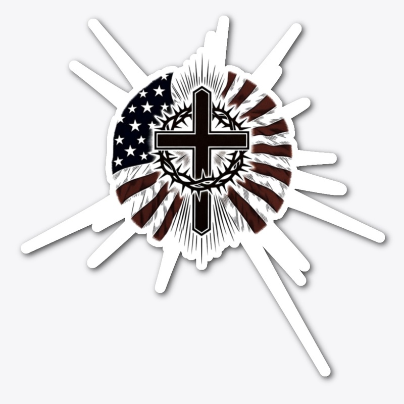 Faith and Country - Patriotic Cross
