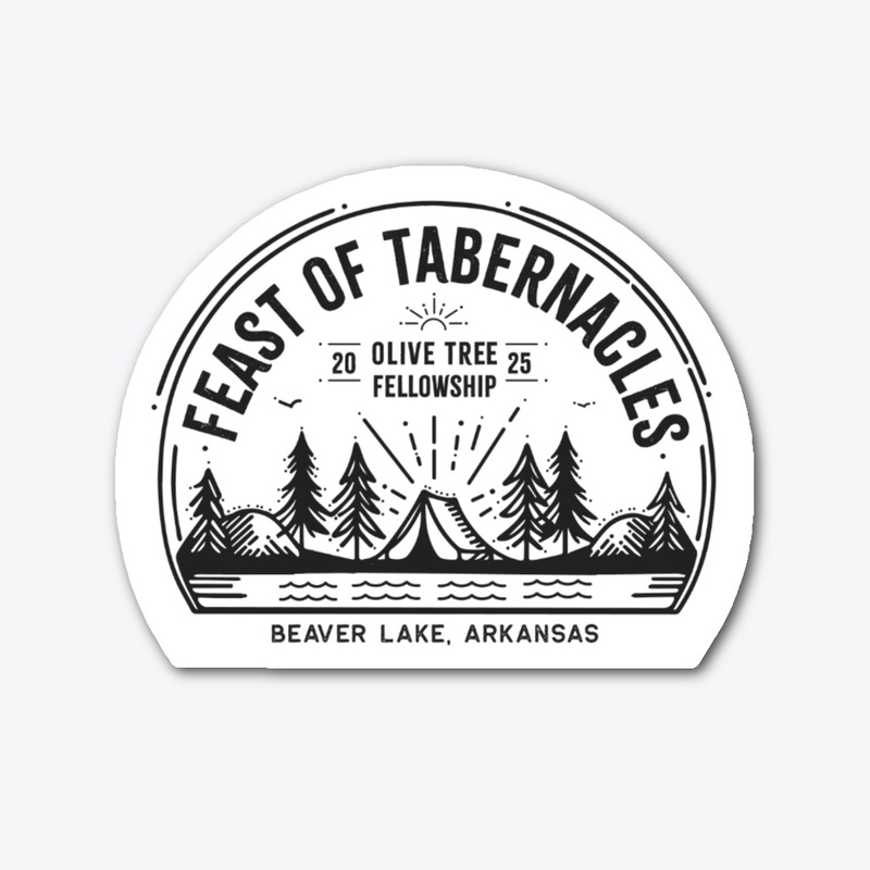 Feast of Tabernacles - Black Logo